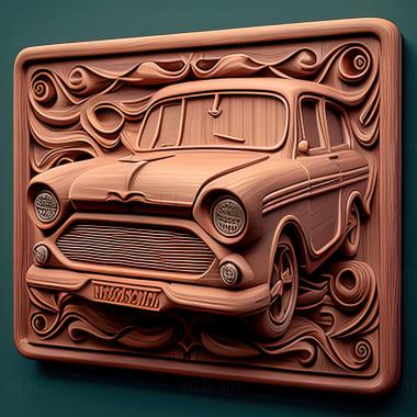 3D model Ford Anglia (STL)